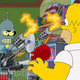 Illustration for article titled Bender Will Be A Bart-Killing Terminator In emFuturama/em/emSimpsons/em Crossover